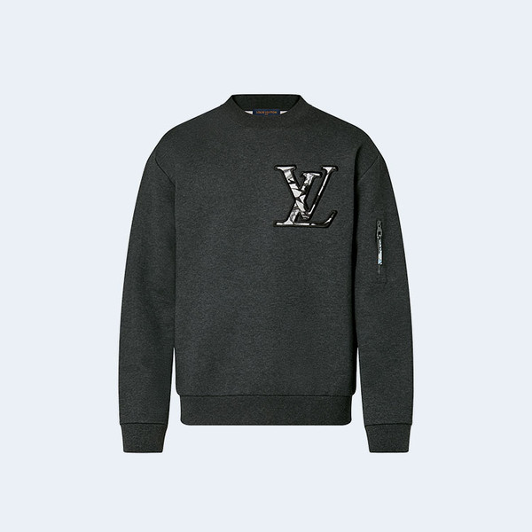 루이비통 LV 스키 코튼 크루넥 1AFAZI