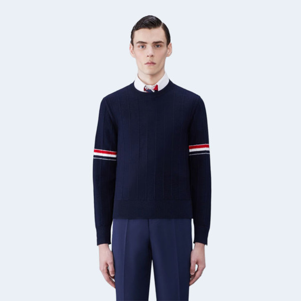 톰브라운 울 릴랙스 풀오버