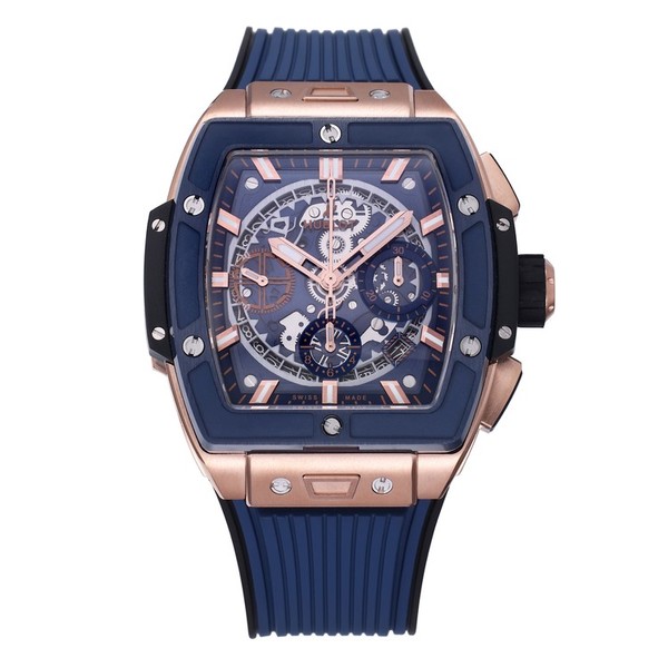 위블로 스피릿 오브 빅뱅 골드 블루 42mm