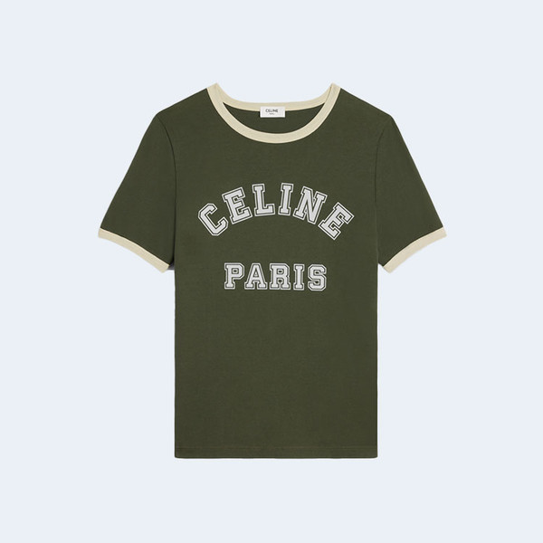 셀린느 PARIS 70’S 코튼 저지 티셔츠