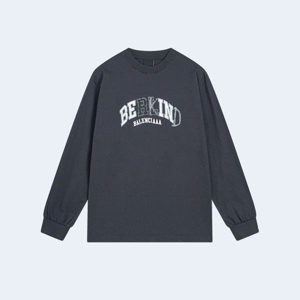 발렌시아가 BERKIND 로고 스웨트셔츠