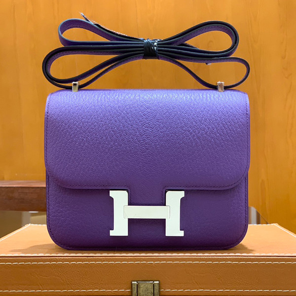 에르메스 콘스탄스 18 퍼플 에버컬러 팔라듐 하드웨어 (100% HAND MADE)