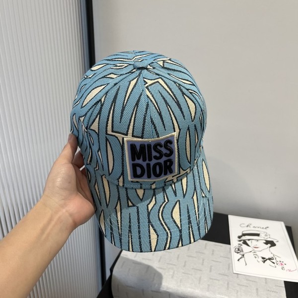 디올 캡 모자